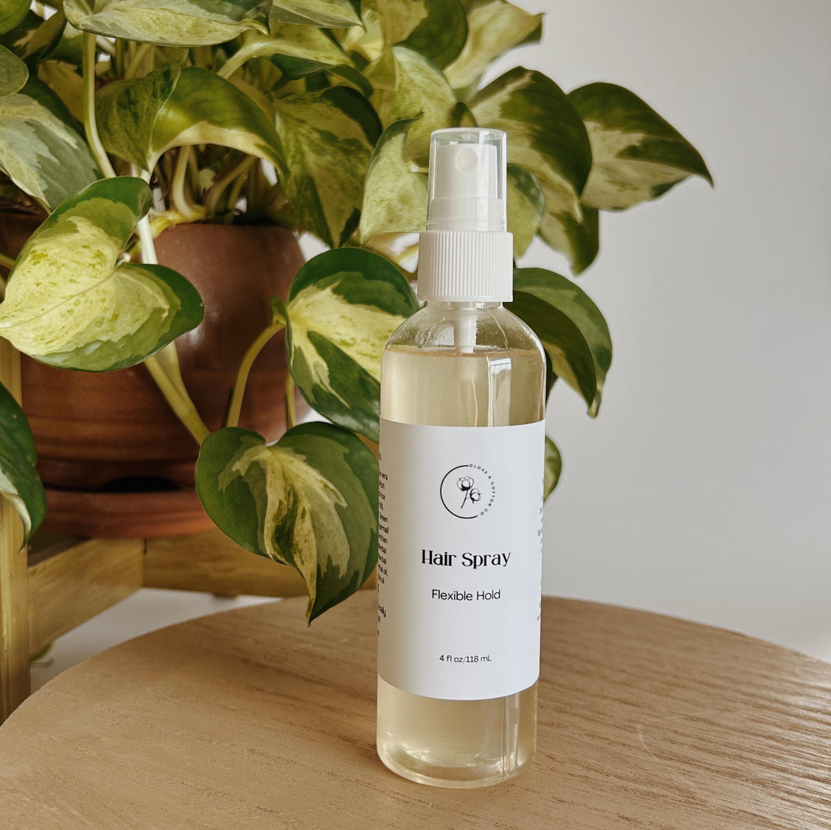 Flexible Hold Herbal Hair Spray: Alcohol & Sulfate Free