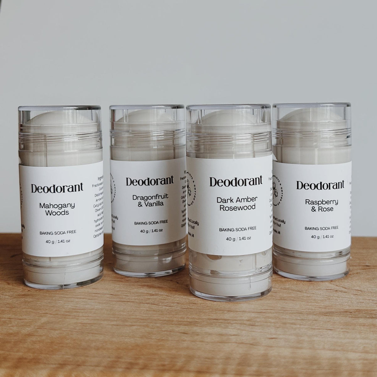 All Natural Deodorant, Baking Soda Free