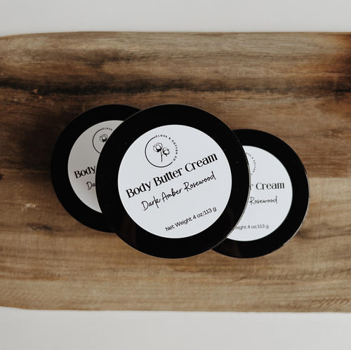 Body Butter Cream: Avocado Oil & Shea Butter - 4 oz