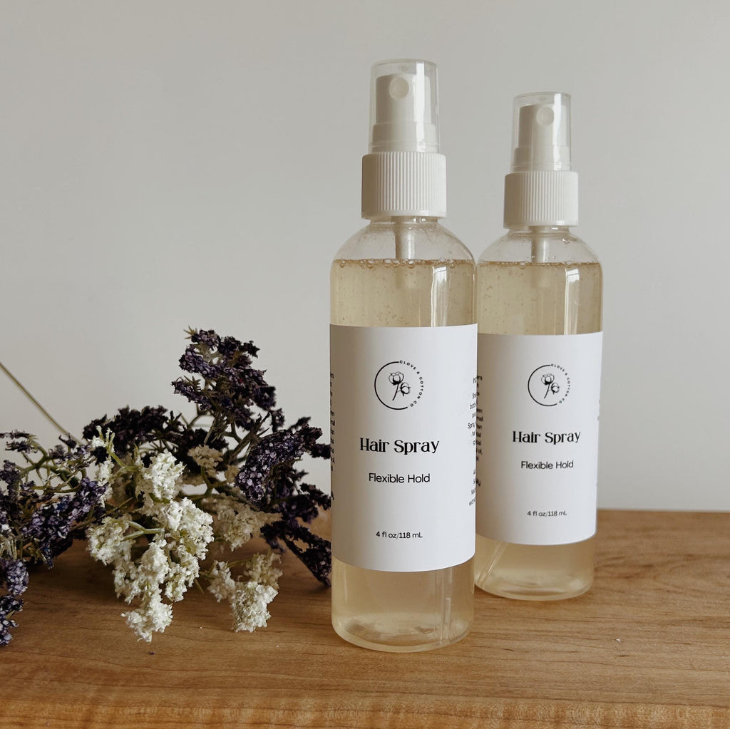 Flexible Hold Herbal Hair Spray: Alcohol & Sulfate Free