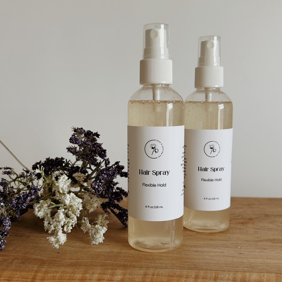 Flexible Hold Herbal Hair Spray: Alcohol & Sulfate Free
