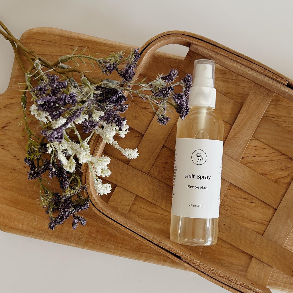 Flexible Hold Herbal Hair Spray: Alcohol & Sulfate Free