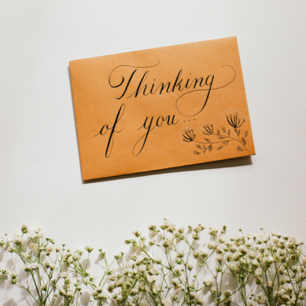 Digital Gift Card ~ Thinking Of You $10.00 - $100.00