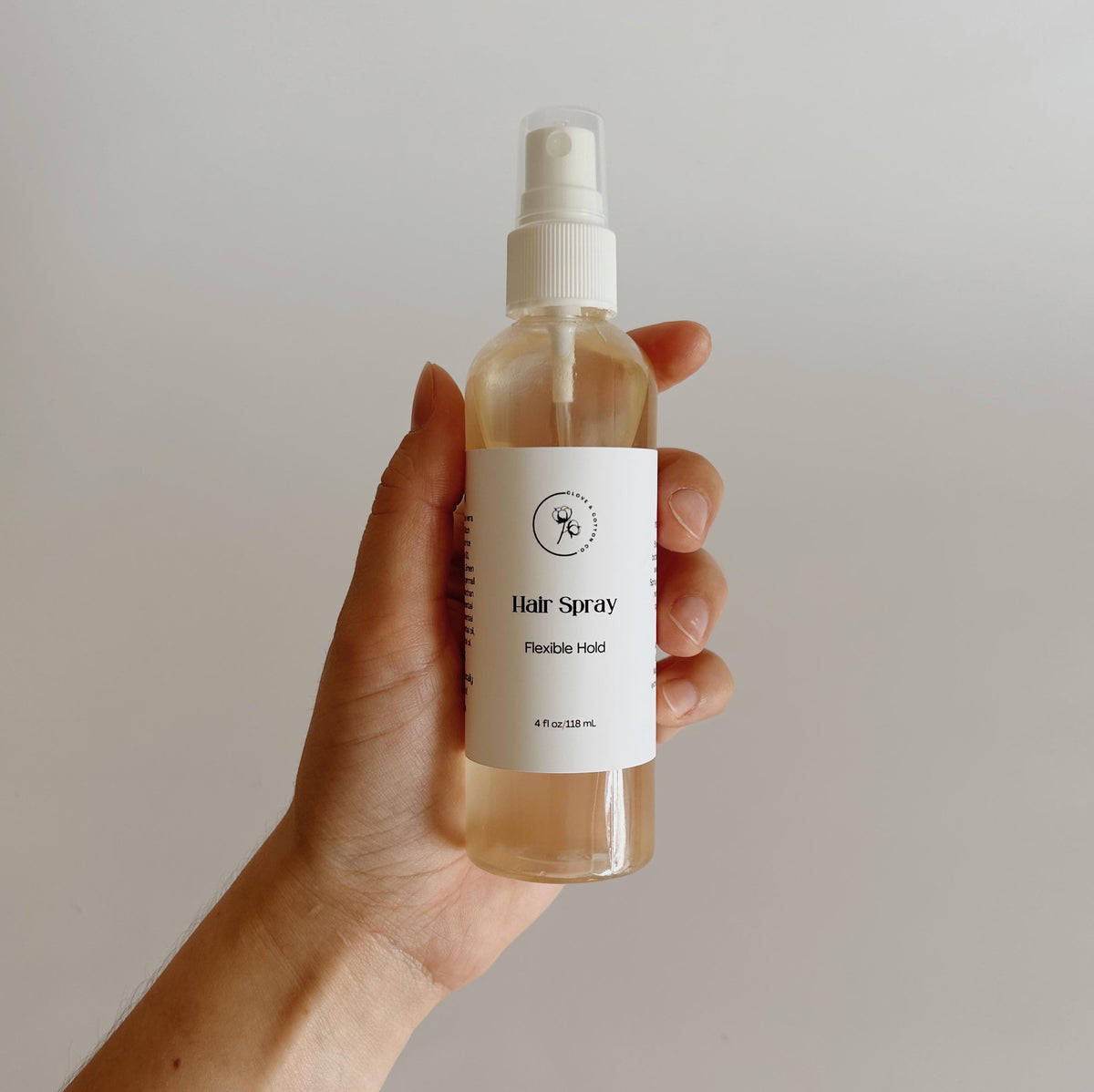 Flexible Hold Herbal Hair Spray: Alcohol & Sulfate Free