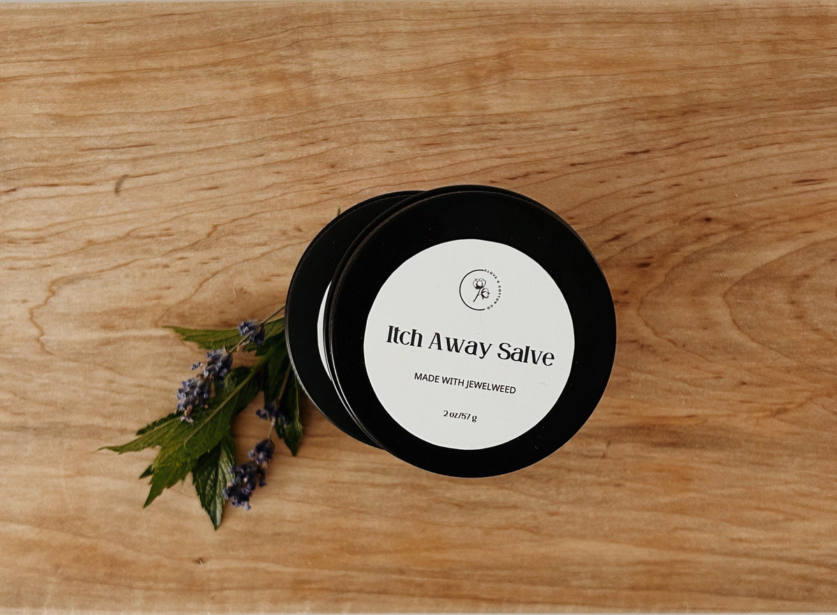 Itch Away Salve: Jewelweed Itch Relief Salve (2 OZ)