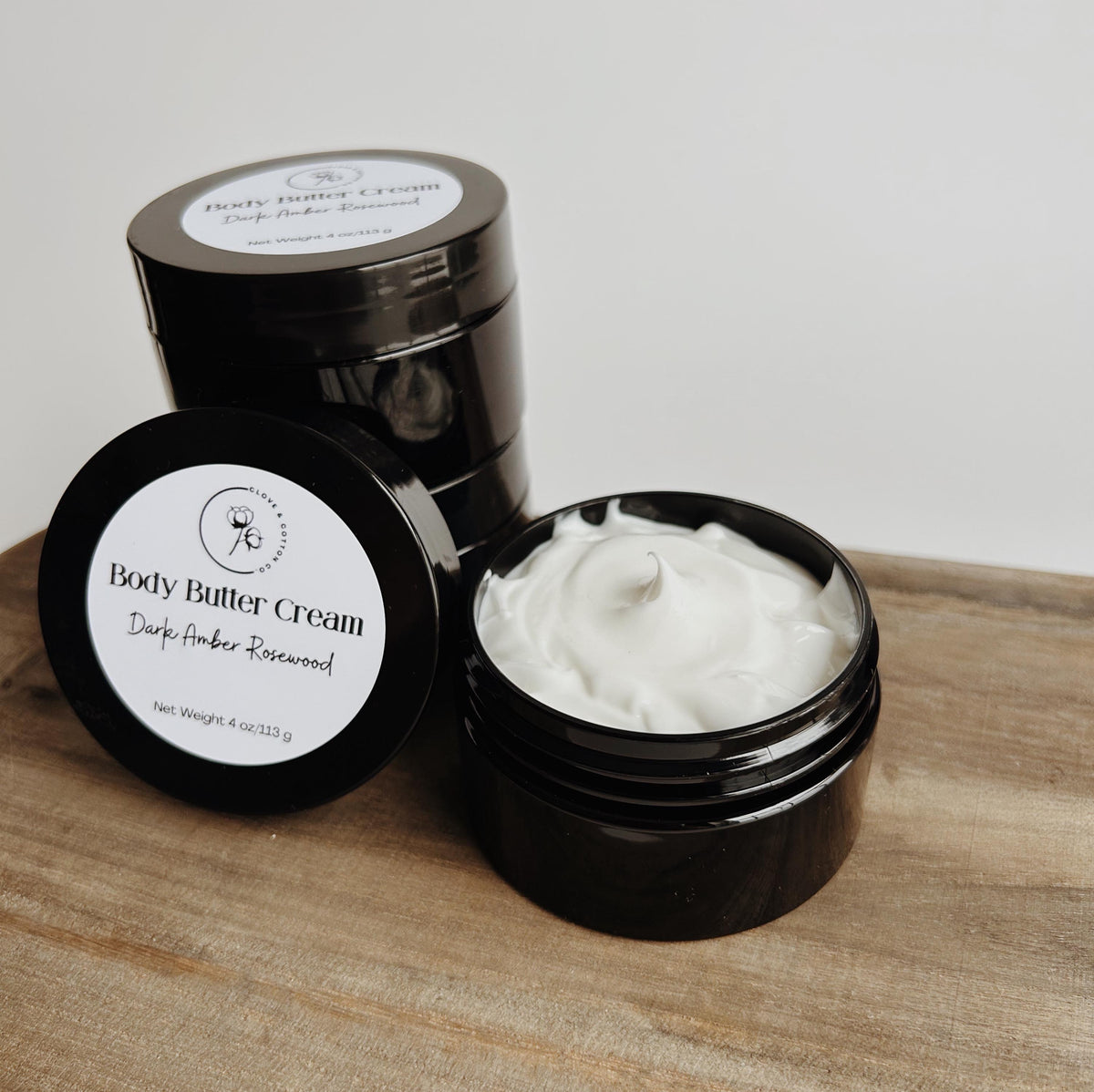 Body Butter Cream: Avocado Oil & Shea Butter - 4 oz